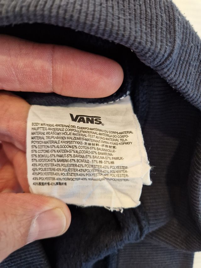 Sudadera Vans azul marino Talla M
