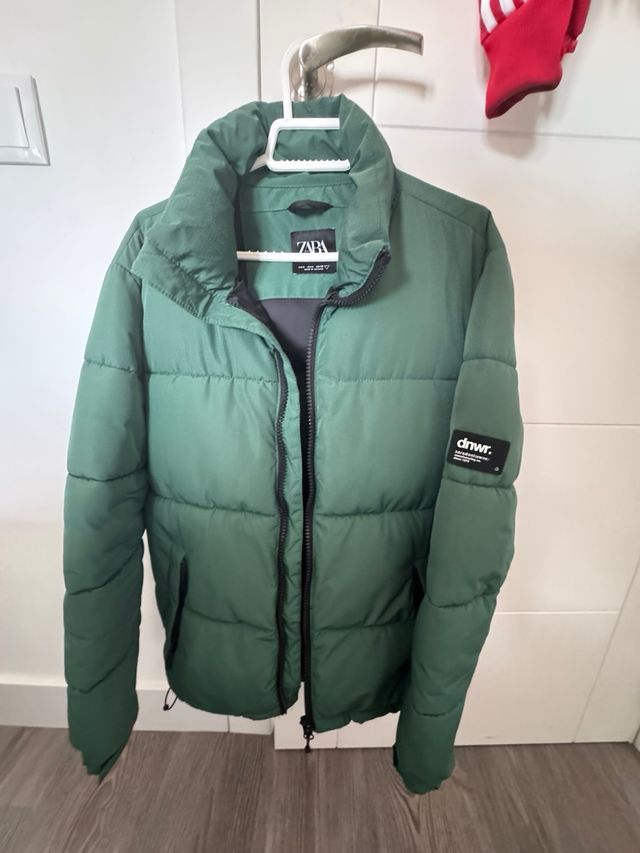 Plumifero verde  Zara