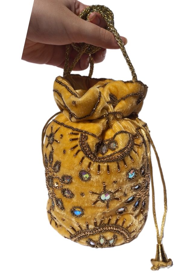 Bolso de terciopelo, nuevo sin estrenar