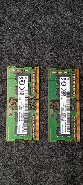 Memoria RAM 2x4GB