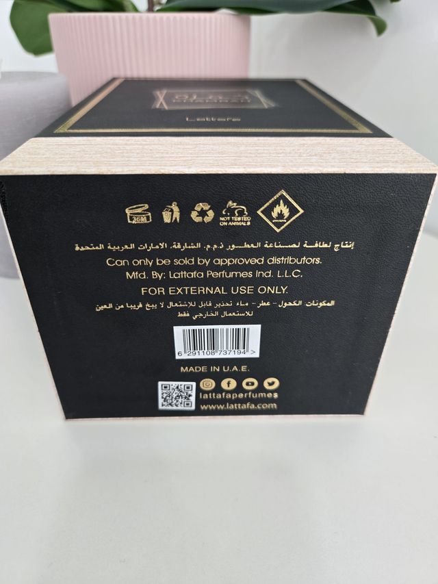 Perfume Árabe Khamrah Lattafa hombre 100ml origina