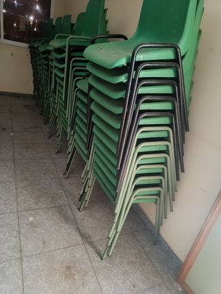 Butacas de plástico