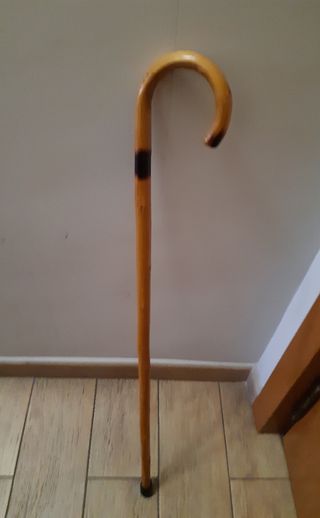 Garrota bastón madera con goma en