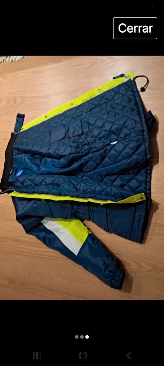 Abrigo Vintage Talla L Team tefonica