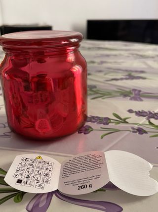 Candela natalizia da 260 g alla cannella