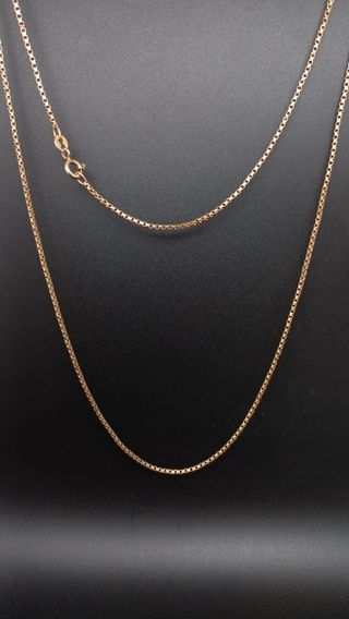 J-0624 Cadena Veneciana, oro 18K, ocasión