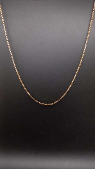 J-0624 Cadena Veneciana, oro 18K, ocasión
