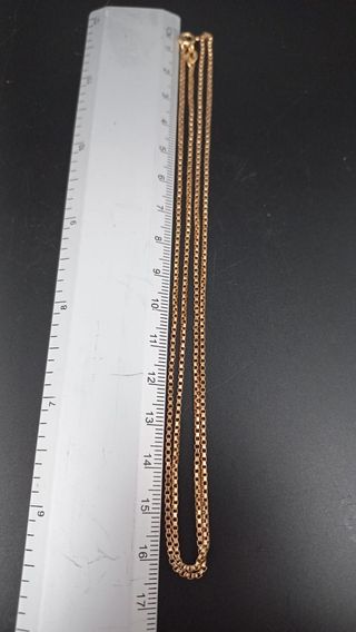 J-0624 Cadena Veneciana, oro 18K, ocasión