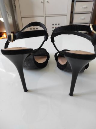 Sandalias tacón 
