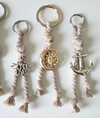 Portachiavi in corda