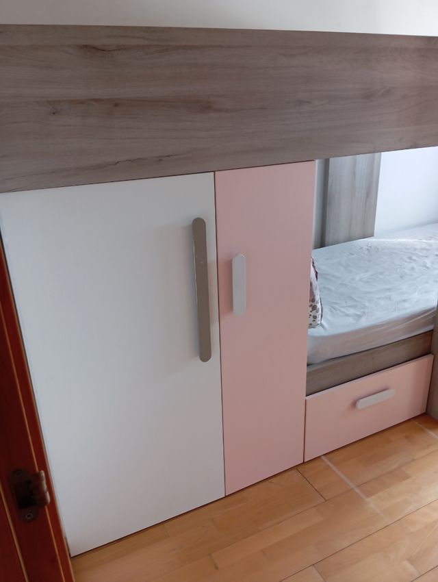 oferta este finde 
muy bien de precio Cama tren .