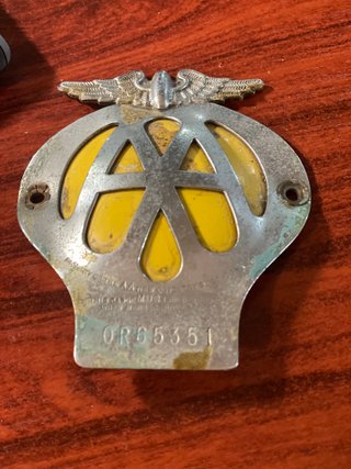 Insignia Asociación de Automovilistas Londres