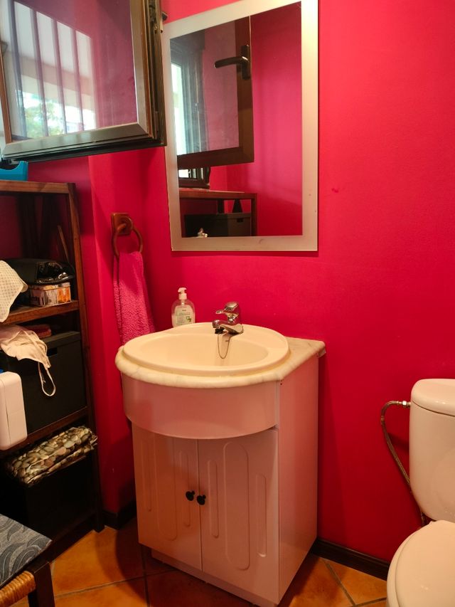 Mueble baño con lavabo