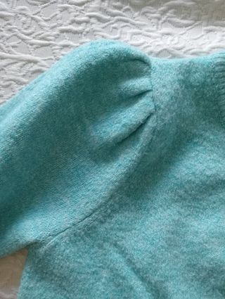 Jersey Pimkie talla S turquesa, nuevo.