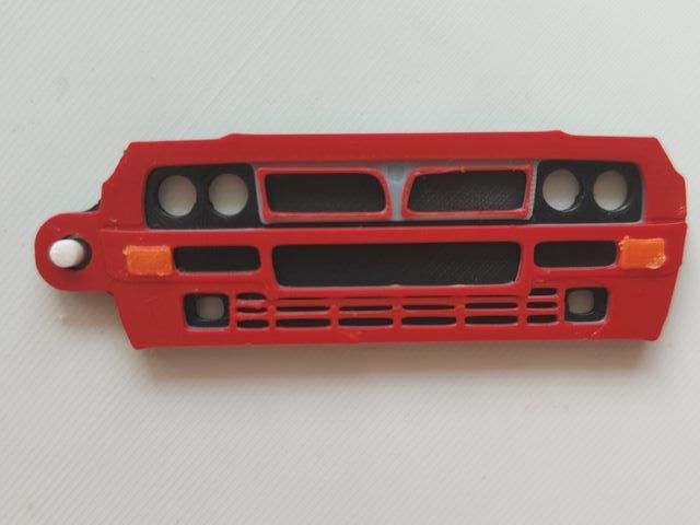 Llavero 3D personalizado Lancia Delta Integrale