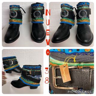 BOTIN CAMPERO BOHO PIEL NUEVO