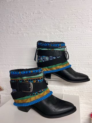 BOTIN CAMPERO BOHO PIEL NUEVO