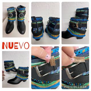 BOTIN CAMPERO BOHO PIEL NUEVO