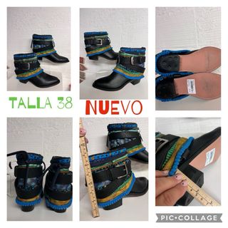 BOTIN CAMPERO BOHO PIEL NUEVO