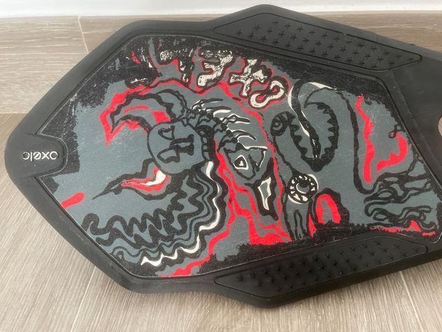MONOPATIN OXELOBOARD NEGRO /ROJO