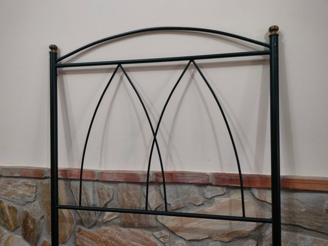 Dos cabeceros imitación forja