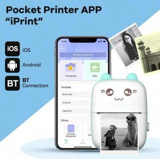 Mini impresora térmica portátil movil bluetooth