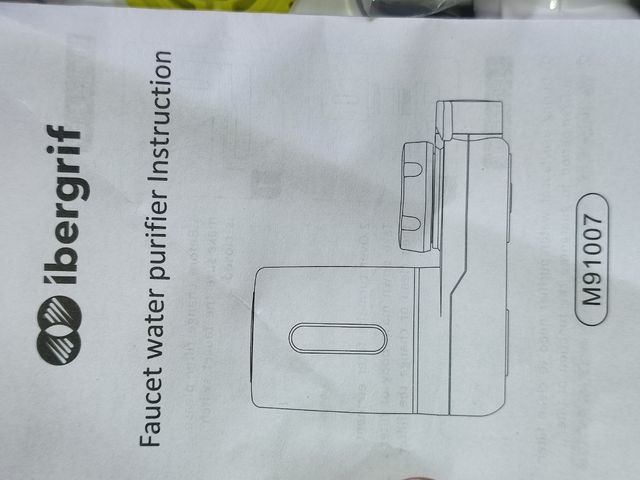 Purificador de agua para el grifo