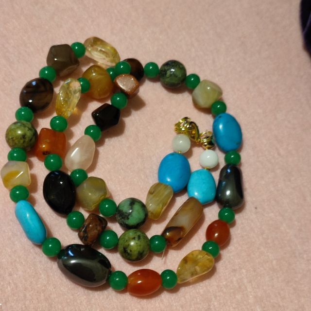 Collana pietre mix
