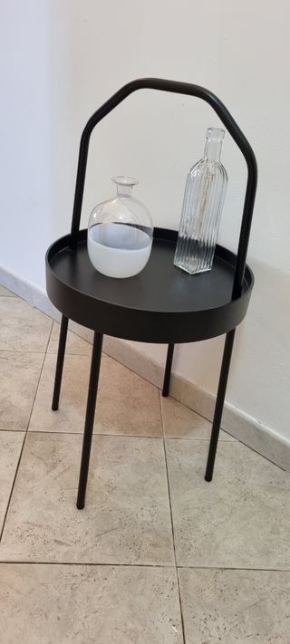 Tavolo da fumo nero Ikea
