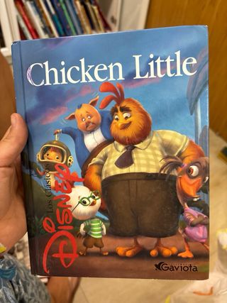 Libro Chicken little DISNEY