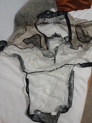 Plástico lluvia sillita