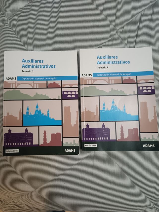 Temario 1 y 2 auxiliar administrativo DGA