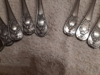 Cubiertos  bañados en plata ntiguos 