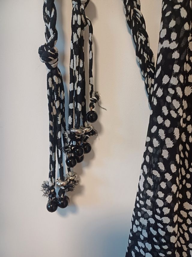 Vestido estampado animal