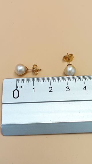 Pendientes de oro de 18kt.