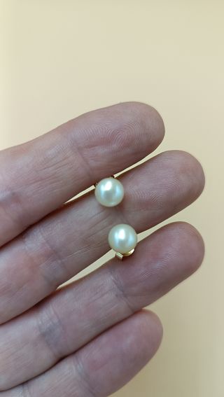 Pendientes de oro de 18kt.