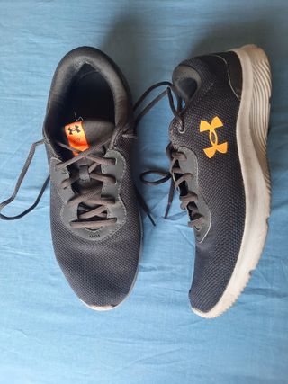 Zapatillas usadas gris, 44 Under Armour