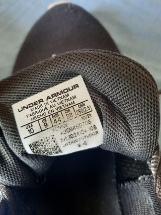 Zapatillas usadas gris, 44 Under Armour