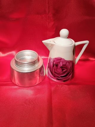 Caffettiera moka porcellana