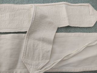 Conjunto de ombligueras antiguas algodón