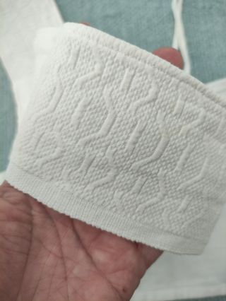 Conjunto de ombligueras antiguas algodón