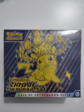 Cartas Pokémon ETB Chispas Fulgurantes 