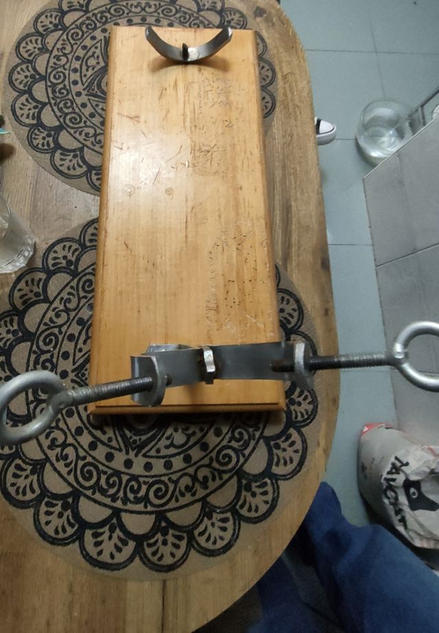 Jamonero, acero inoxidable