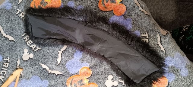 Chaqueta cuero y pelo