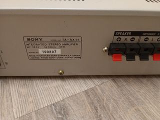 Amplificador Sony TA-AX11
