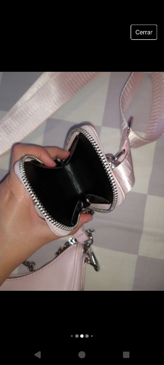 Bolso Bandolera Rosa