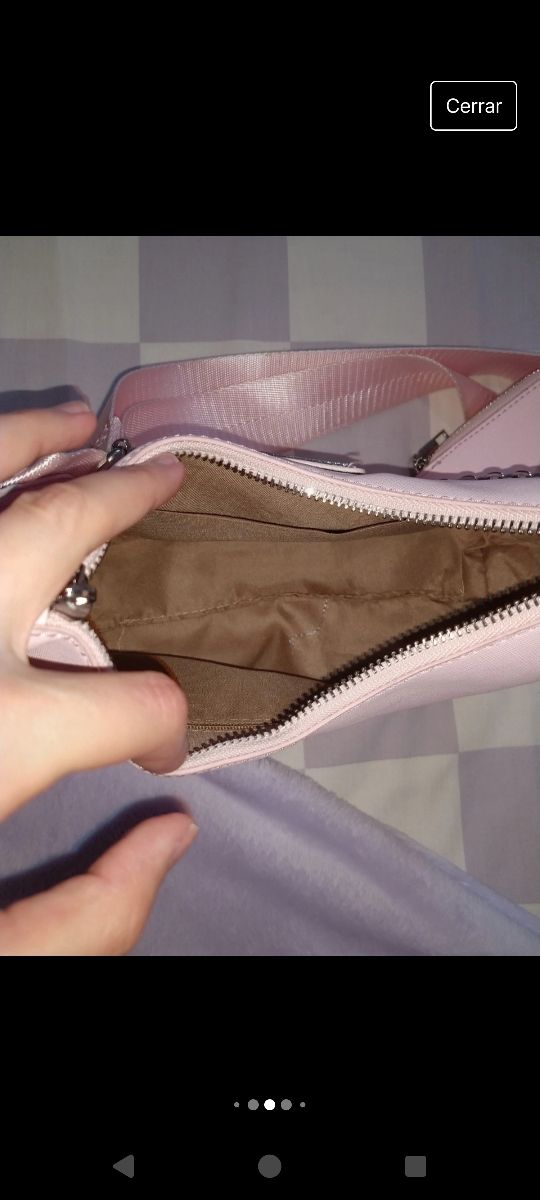 Bolso Bandolera Rosa