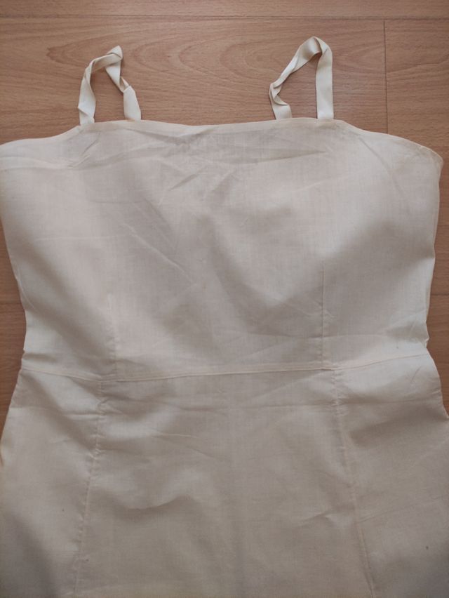 Combinación antigua de lino de algodón 