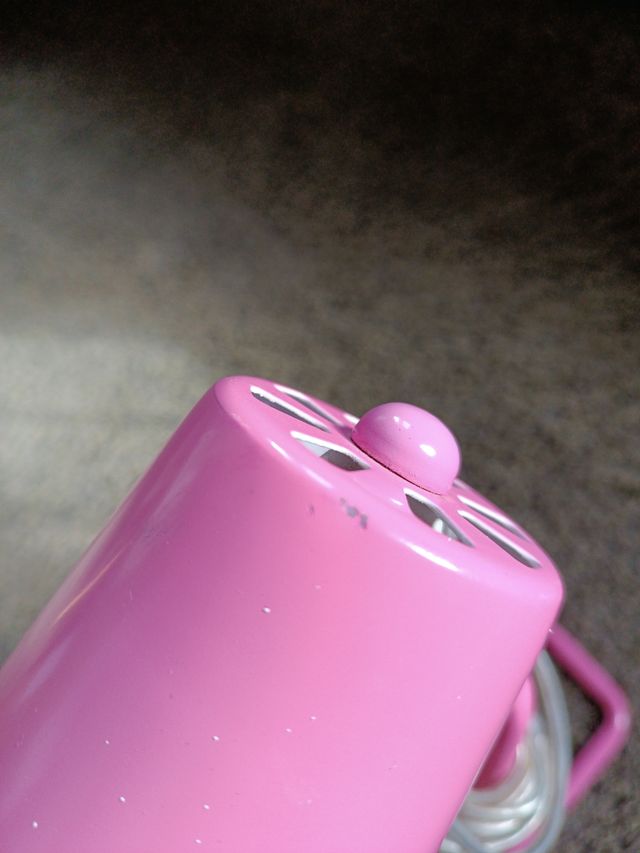 Lampara rosa escritorio