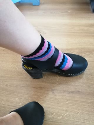Zuecos de piel 